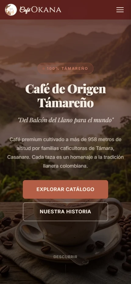 Café Okana Mobile