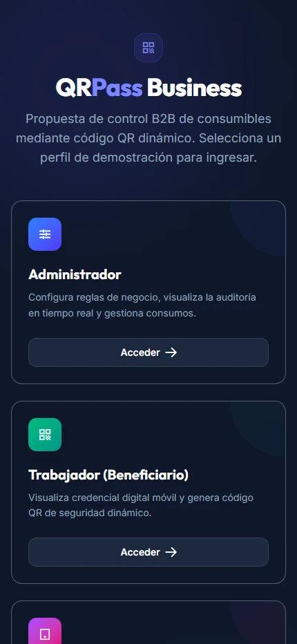 QRPass Business Mobile